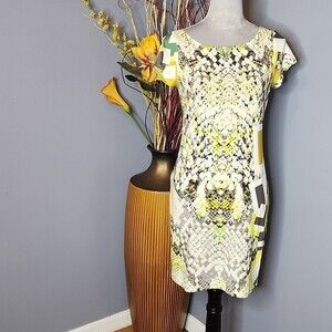 ABS Allen Schwartz Cap Sleeve Knit Dress Size Small NWT